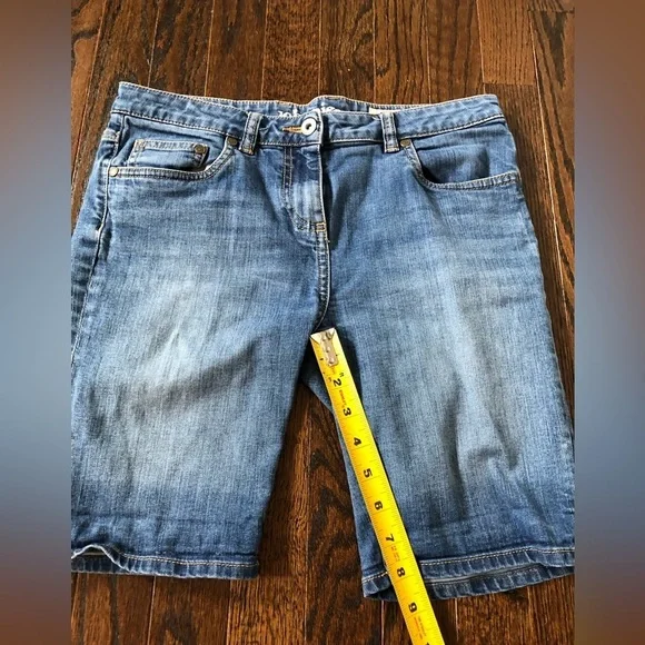 Mini Boden / Johnnie B Boys 15Y Medium Vintage Washed Denim Jean Shorts - EUC! - Picture 9 of 12
